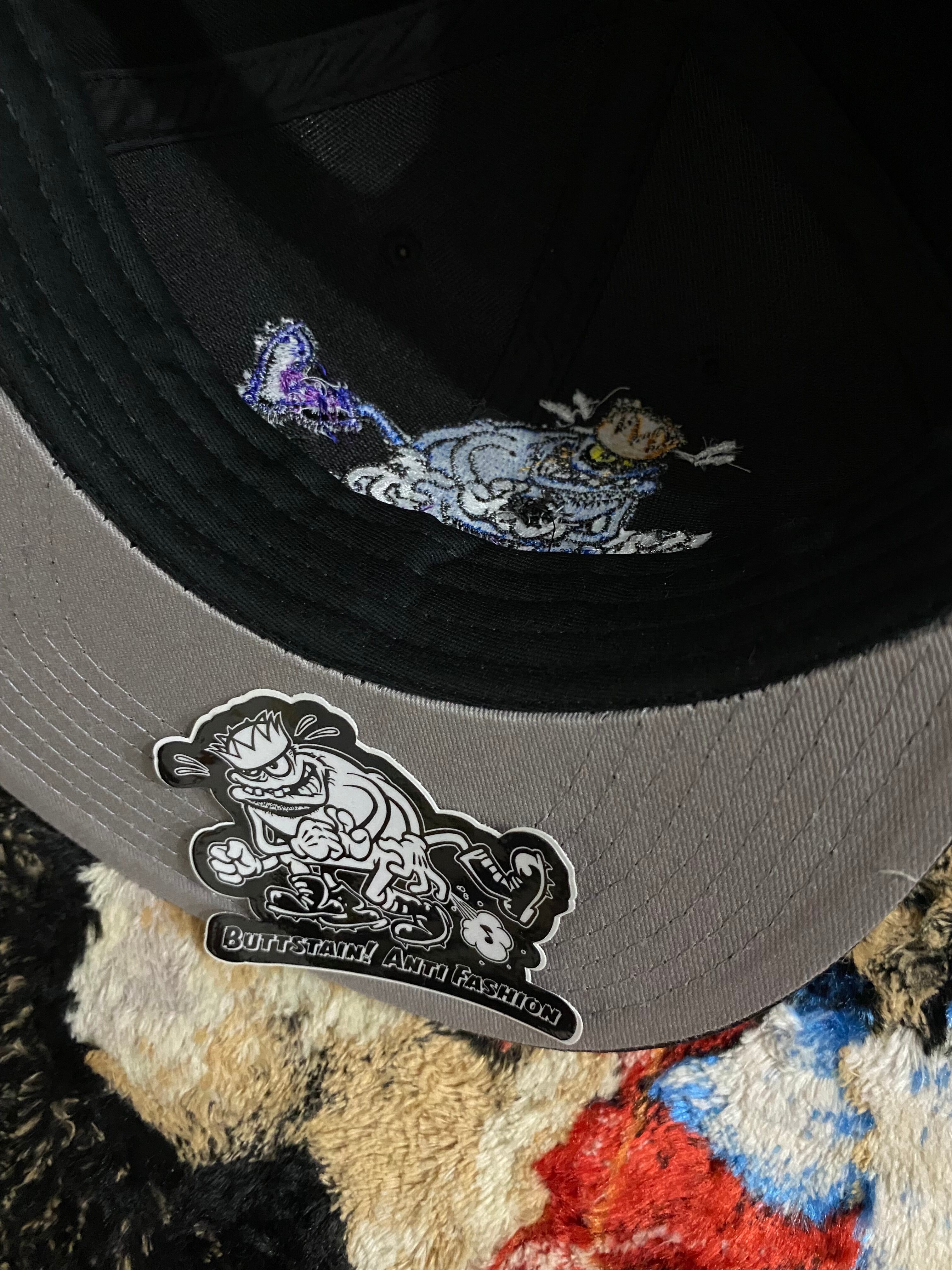 CRIME INC キャップ　buttstain CRIME INC キャップ buttstain BUTTSTAIN!