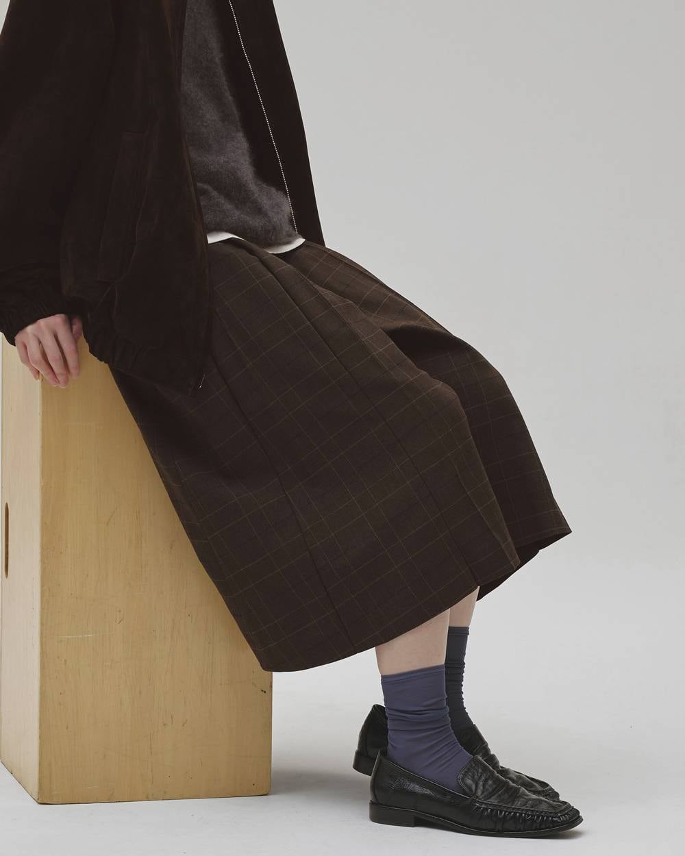 TODAYFUL Pleats Bermuda Pants プリーツバミューダパンツ Mix | planet3rd