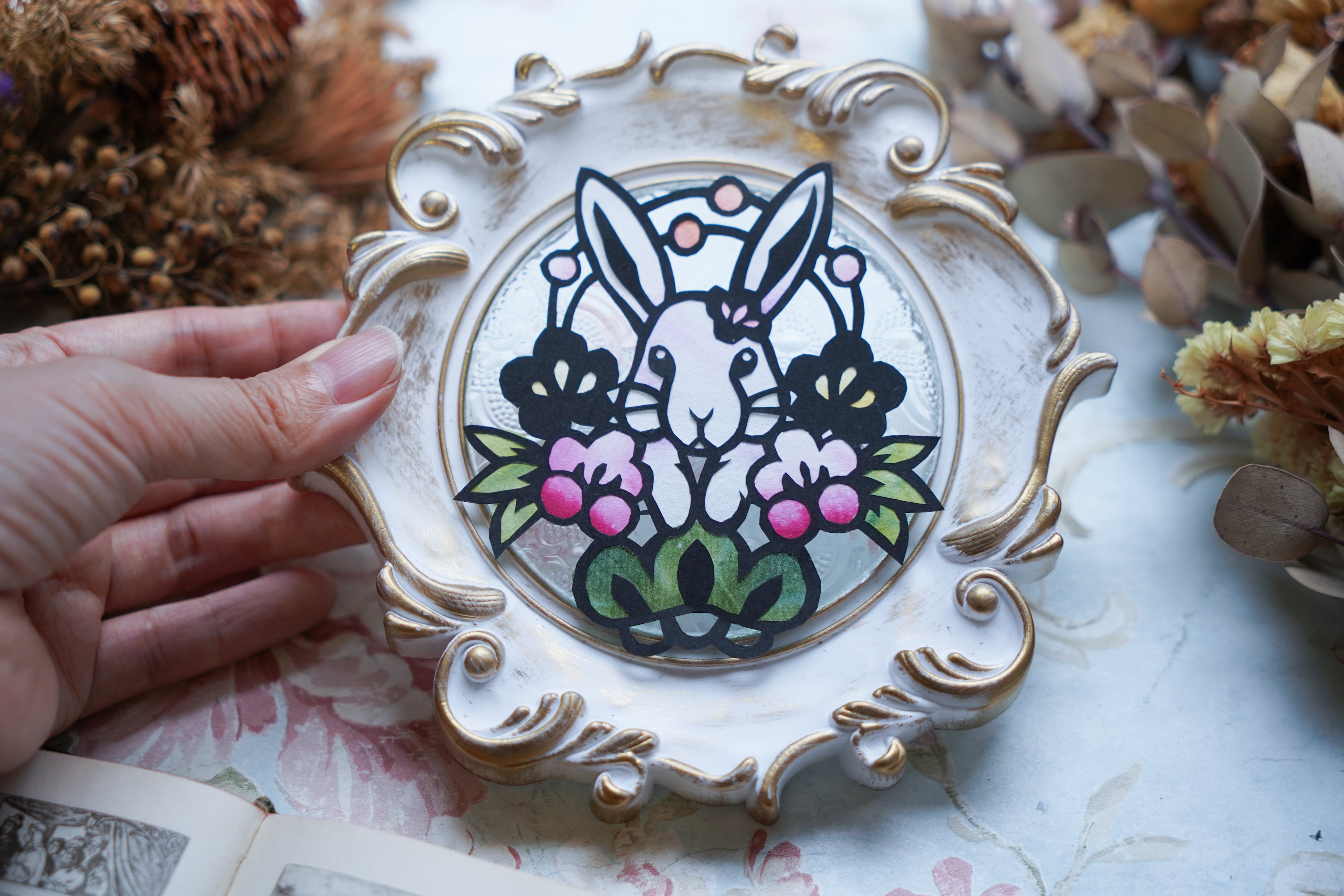 PDF】干支のうさぎ【切り絵図案】 | riculi kirie shop