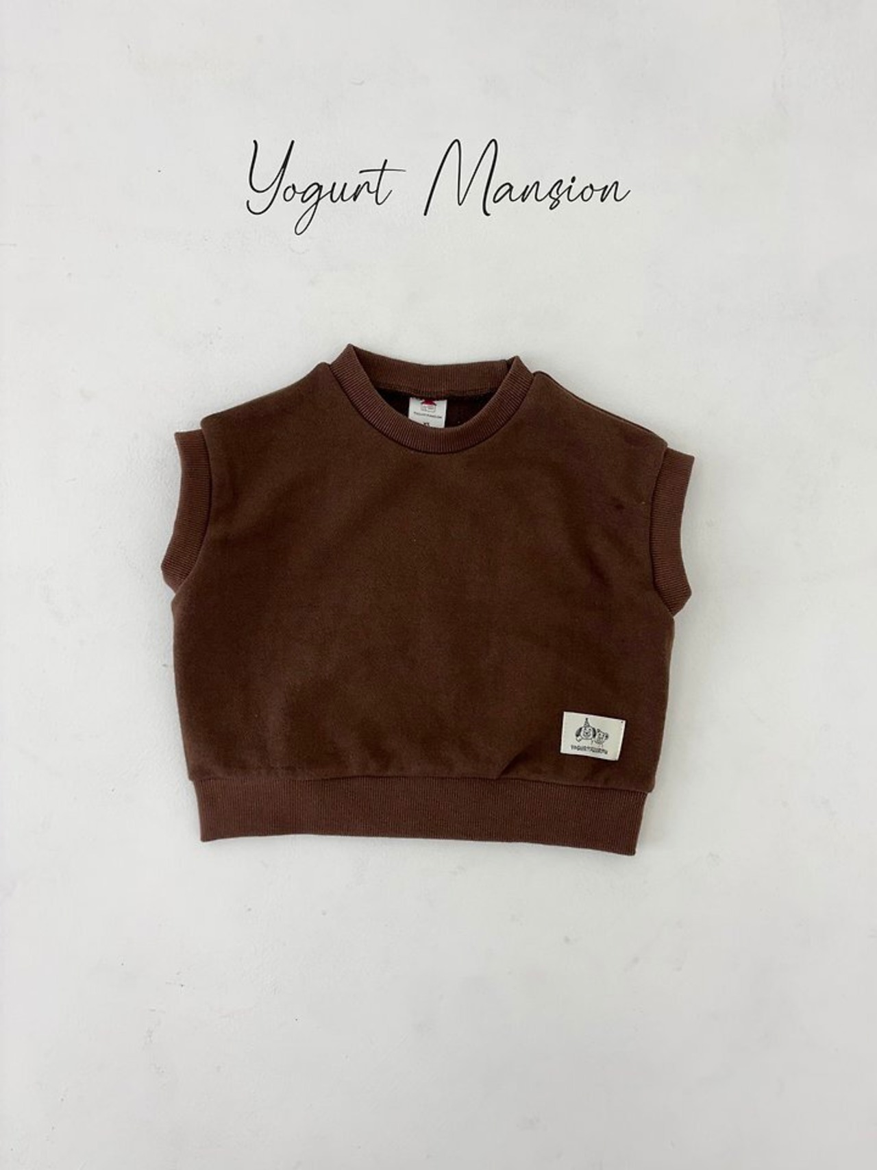 【取寄/韓国直送】Yogurt Mansion　フレンズチョッキ｜秋服｜韓国子供服｜26/AT