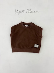 【取寄/韓国直送】Yogurt Mansion　フレンズチョッキ｜秋服｜韓国子供服｜26/AT