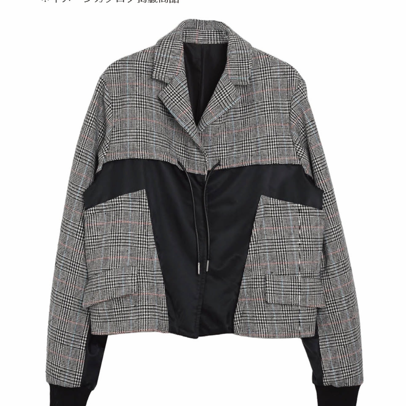 ミカーレミカーレ MICALLEMICALLE ナイロンドッキングジャケット