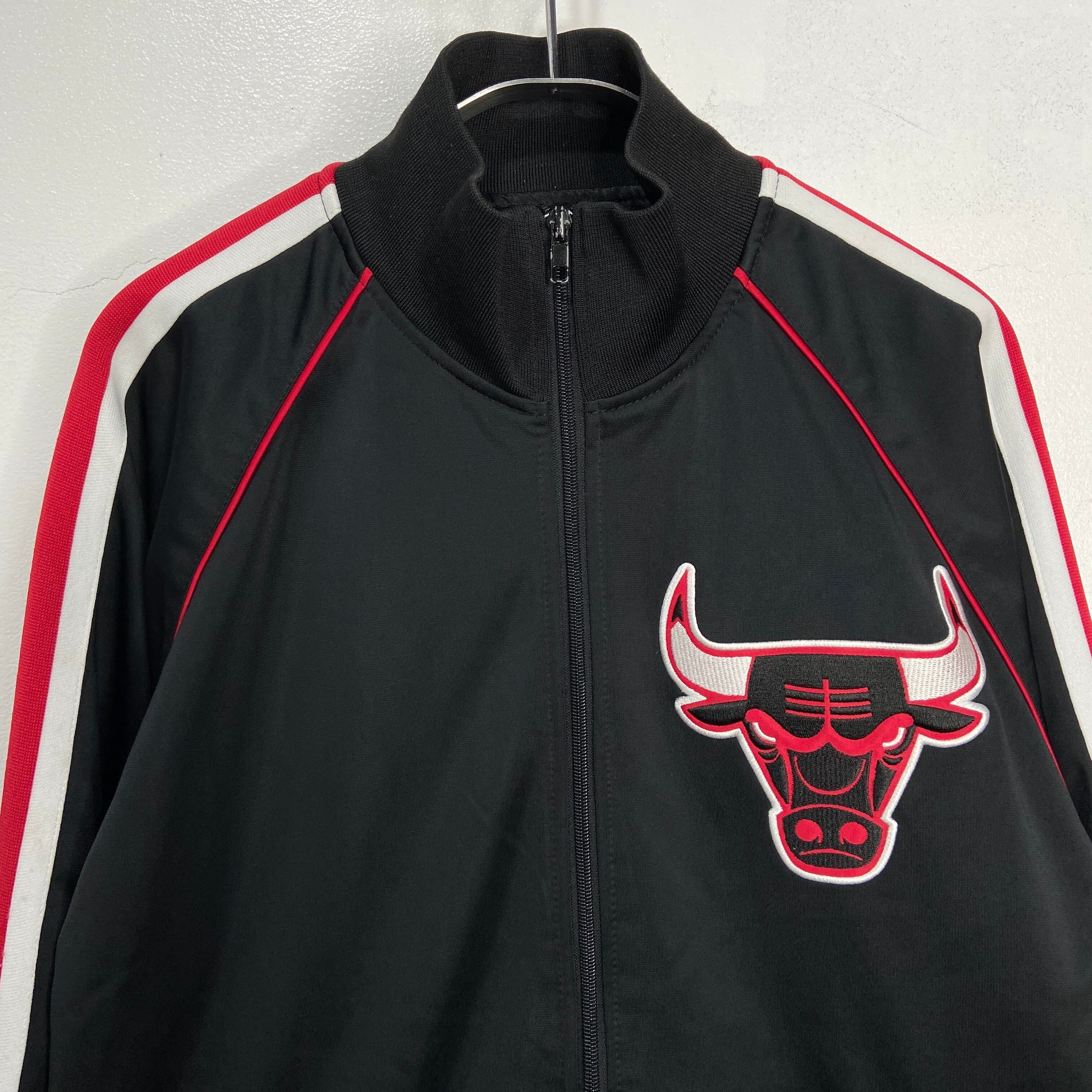 NBA CHICAGOBULLS ブルズ トラックジャケット ジャージ 黒 M | 古着屋 Uan