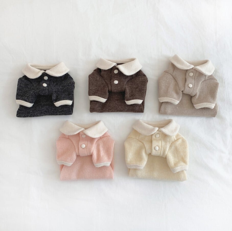 M即納【near by us】macaron cardigan《5color》