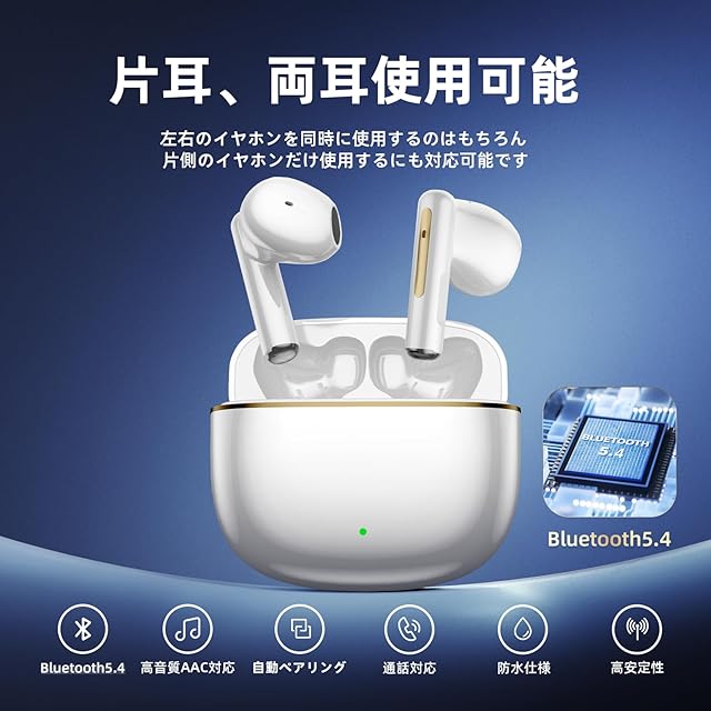 ワイヤレスイヤホン bluetoothイヤホン Wonkins ブルートゥース