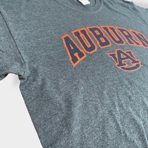 【GILDAN】カレッジ ロゴ Tシャツ オーバーン大学 AUBURN UNIVERSITY アーチロゴ プリント 半袖 LARGE us古着