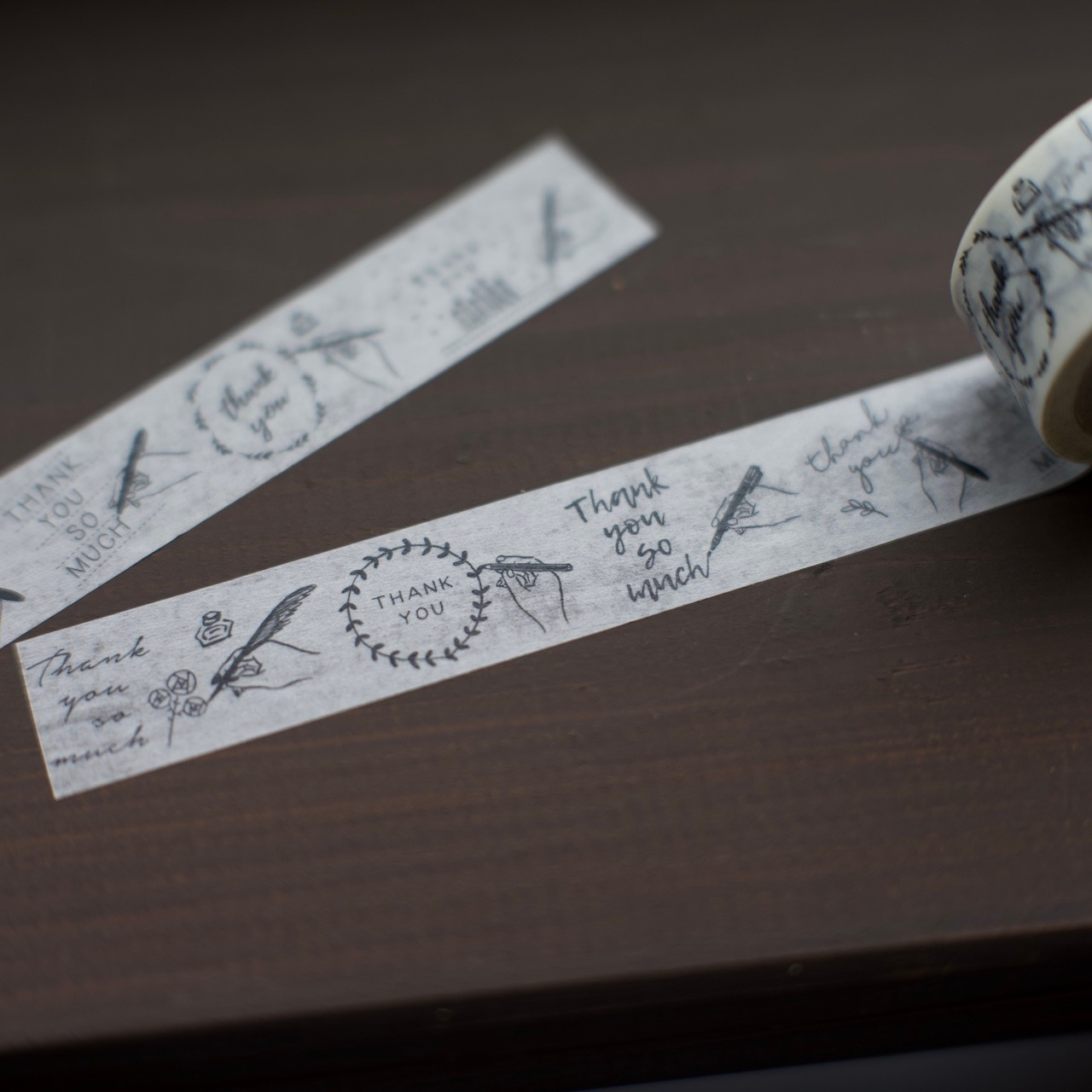 大枝活版室 / Handwritten masking tape［7pattern］〈マスキングテープ・活版・活版印刷・手紙・メッセージ 〉