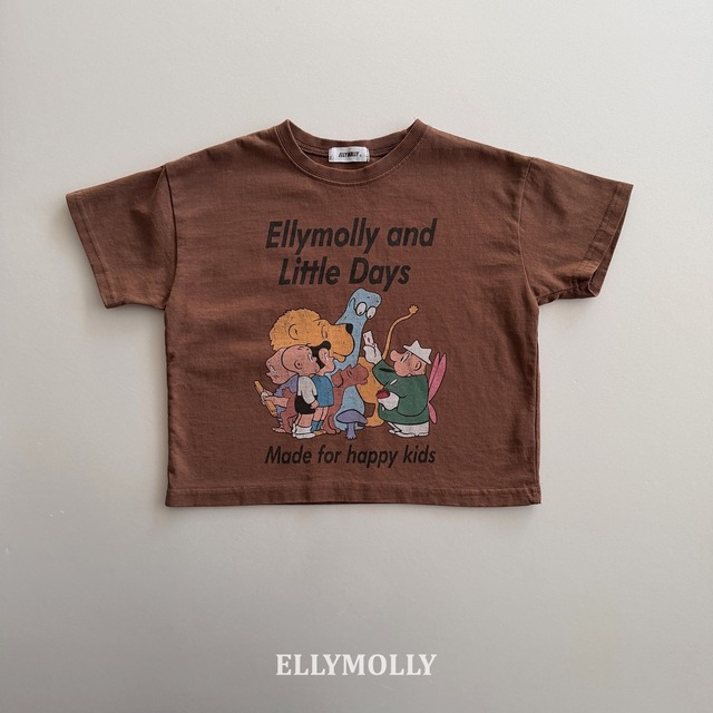 [予約][送料無料]≪ELLY MOLLY≫Happy Crew Box T 428