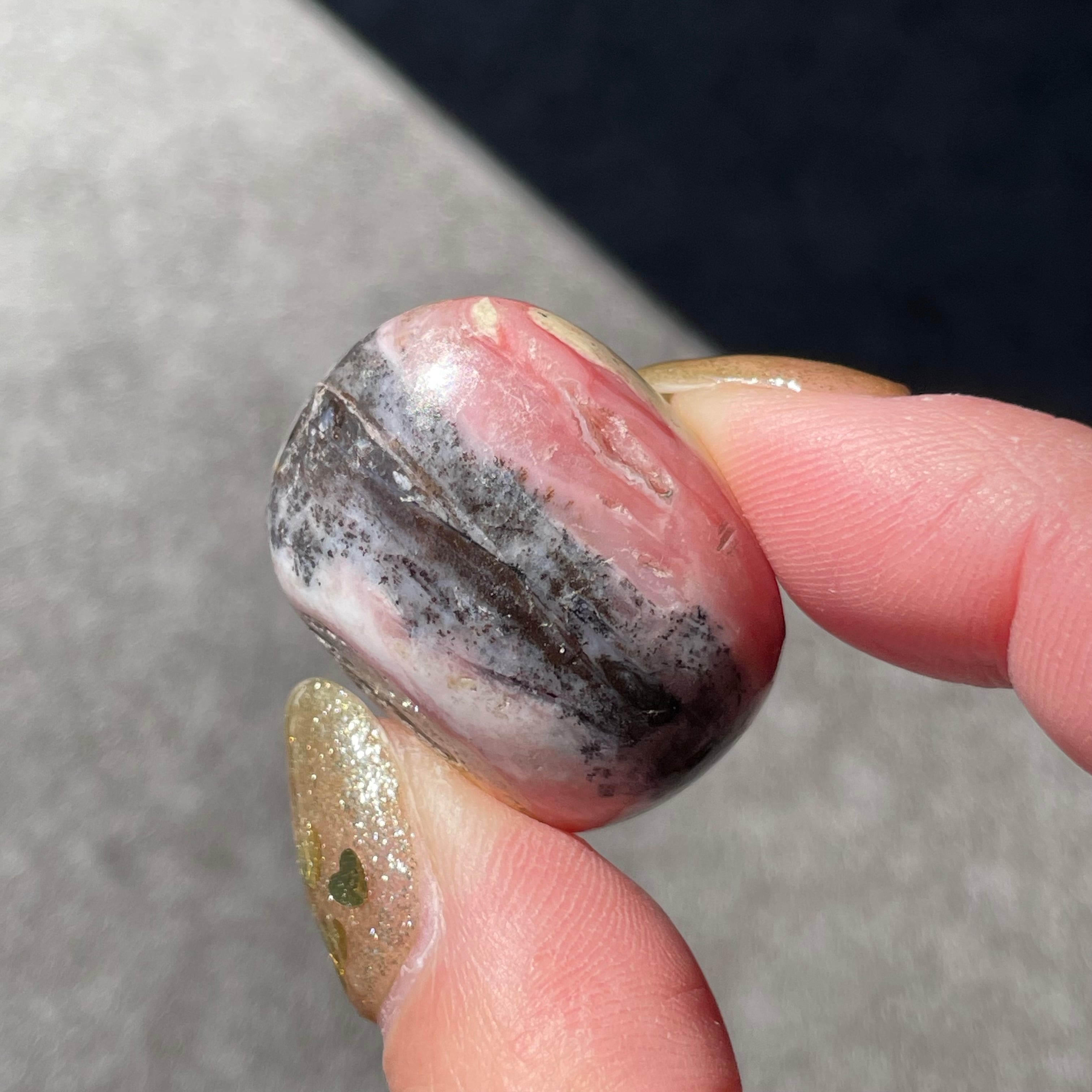 Pink Opal ピンクオパール|Tumble タンブル|天然石 パワーストーン 鉱物 gem stone