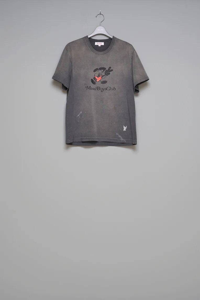 25AW】MASU WASTED VICK T-SHIRT (BLACK) M25F9CS012 | IAAAM ONLINE STORE