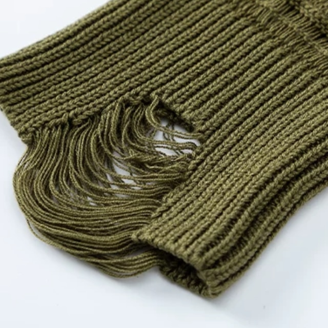 lace-up mesh knit　レースアップメッシュニット　J2140