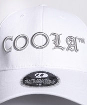 COOLAオリジナル3D Emb CAP (WHITE) CQ-46501