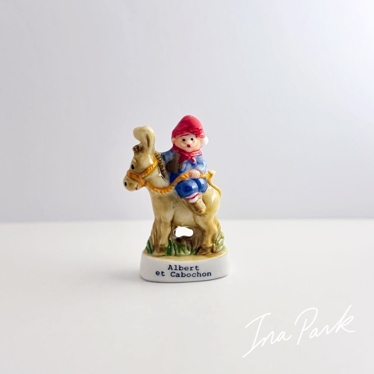 ゾウのババール　お洒落な小鳥　おまとめ　フェーブ　フランス　新品　陶器 1995 ぞうのババール ヴィンテージフェーヴ フェーブ フランス製