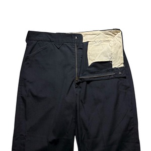 vintage 1960’s black cotton work pants
