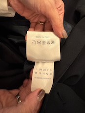 【最高級コレクションライン】BURBERRY PRORSUM ネイビートレンチコート