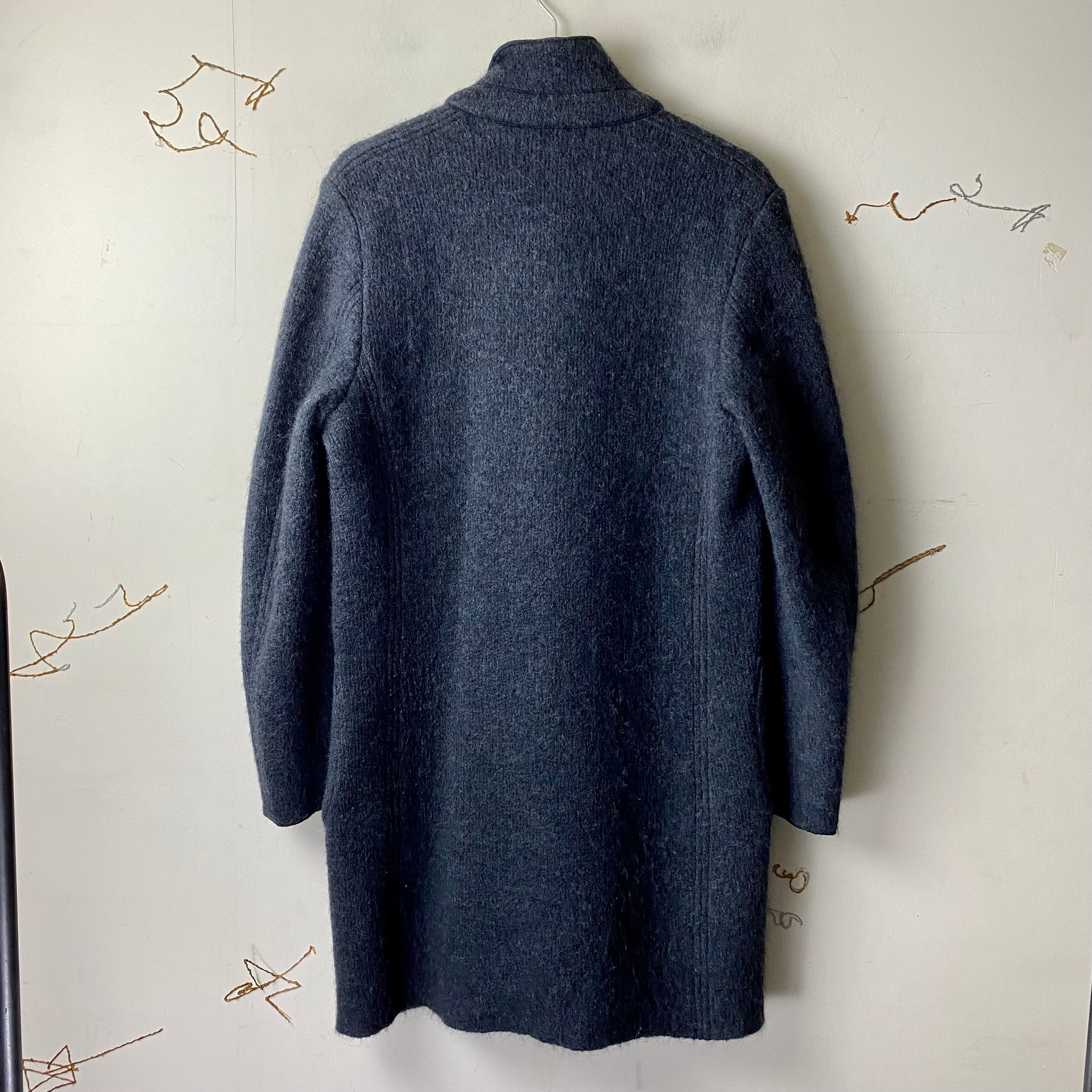 ISSEY MIYAKE MEN mohair knit coat | NOIR ONLINE