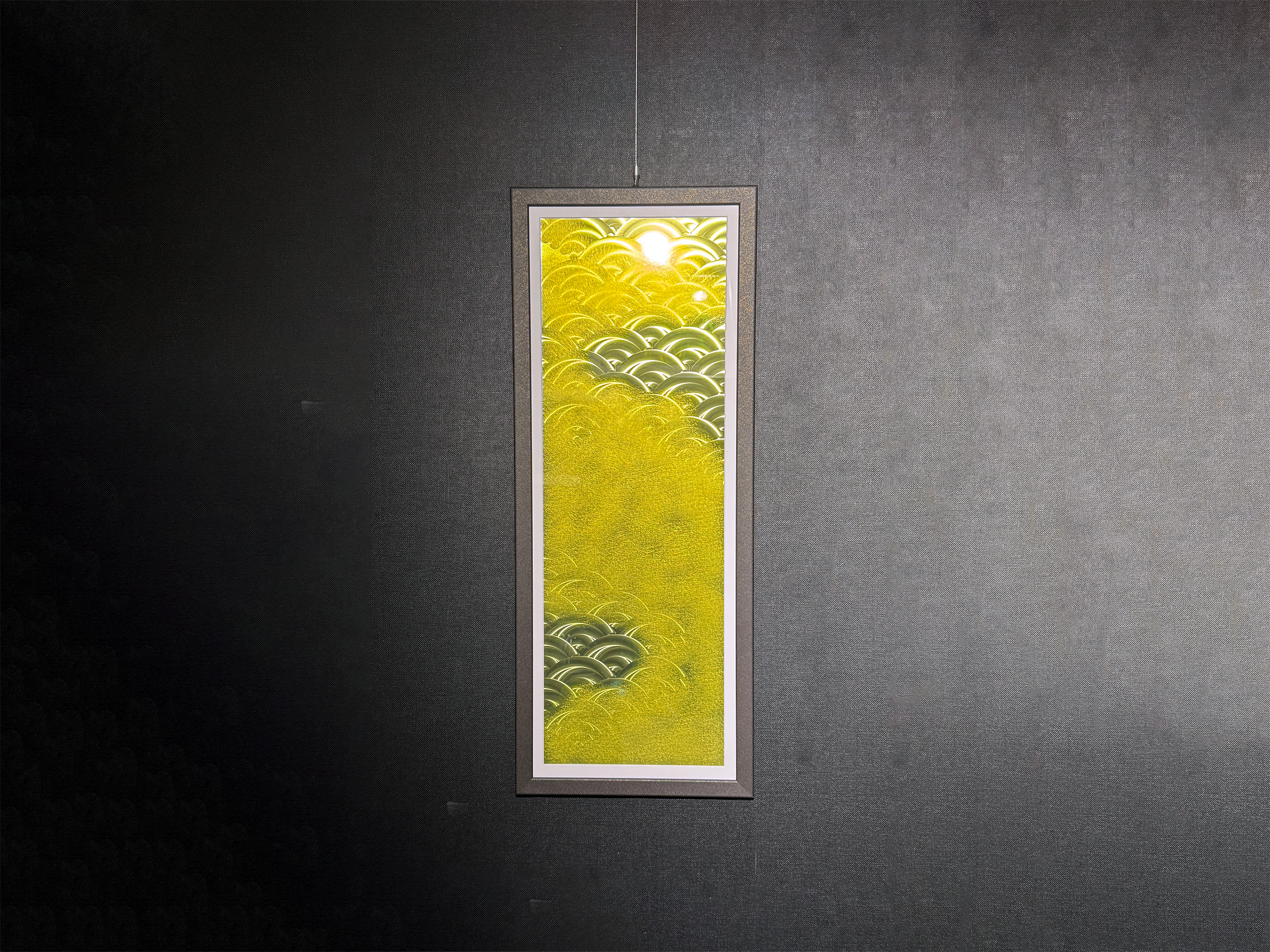 【一点限定】金属 絵画 | スピンアート 《雲間の海》