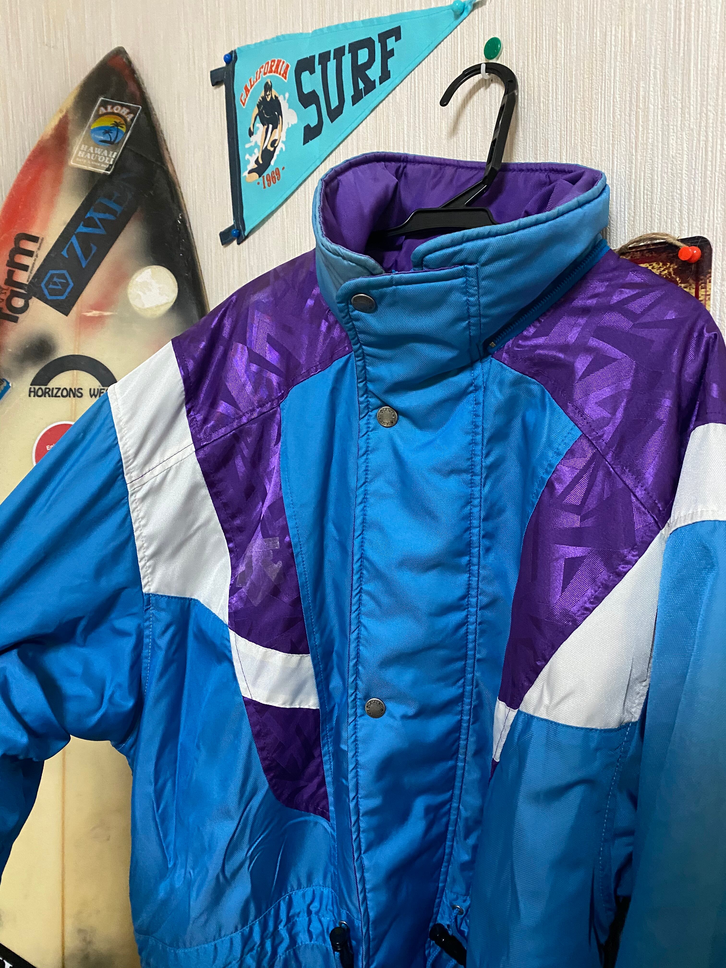 90's【DESCENTE】デサントビッグサイズナイロンジャケット