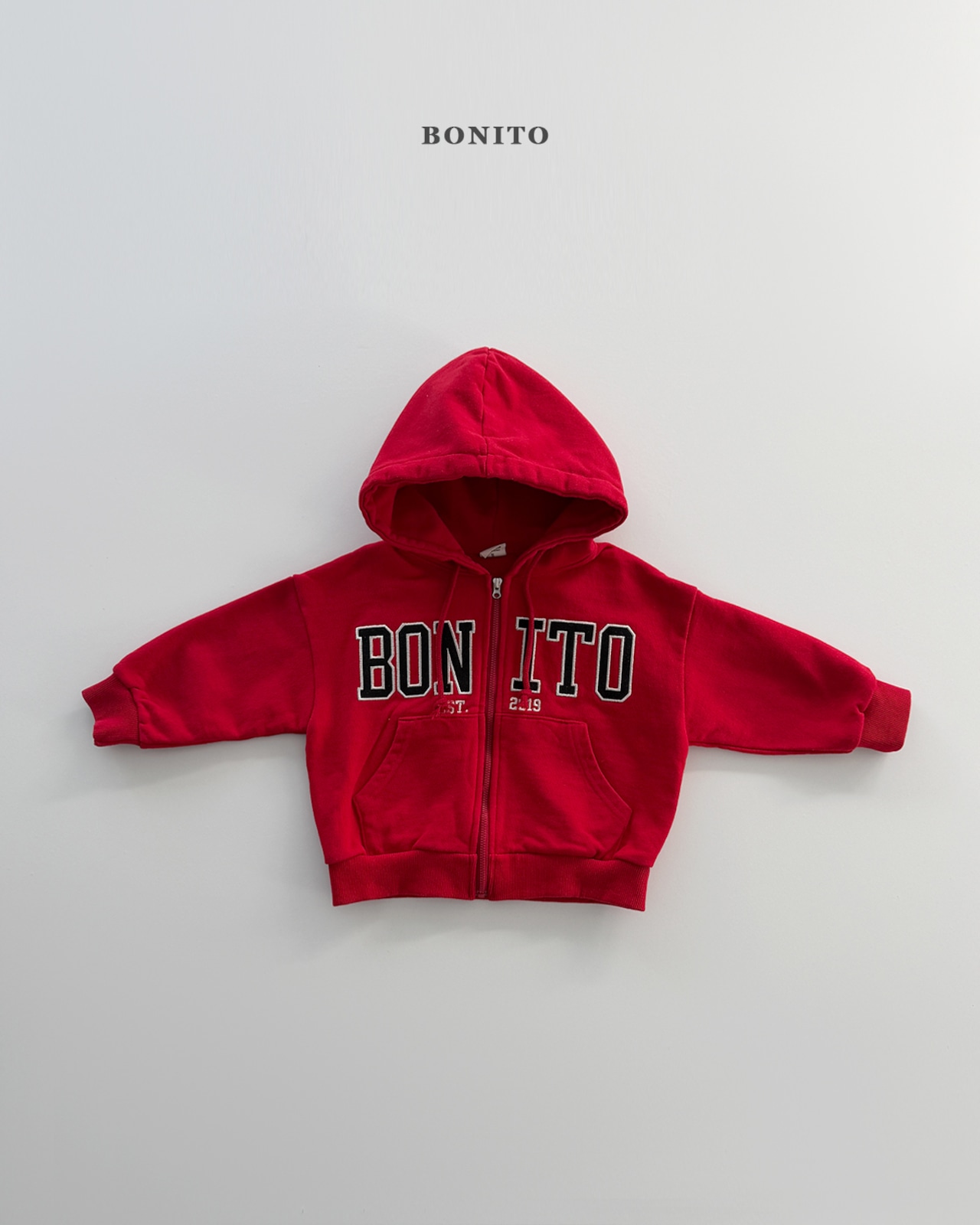 BONITO 26/SS Bonitoフードジップアップ