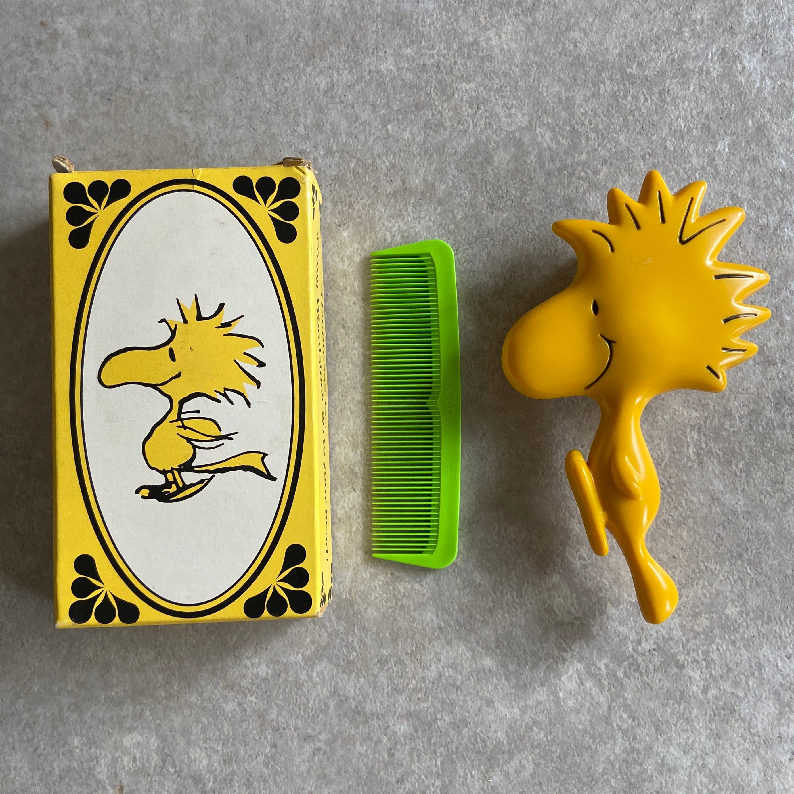 1970s Dead Stock AVON Woodstock Brush & Comb