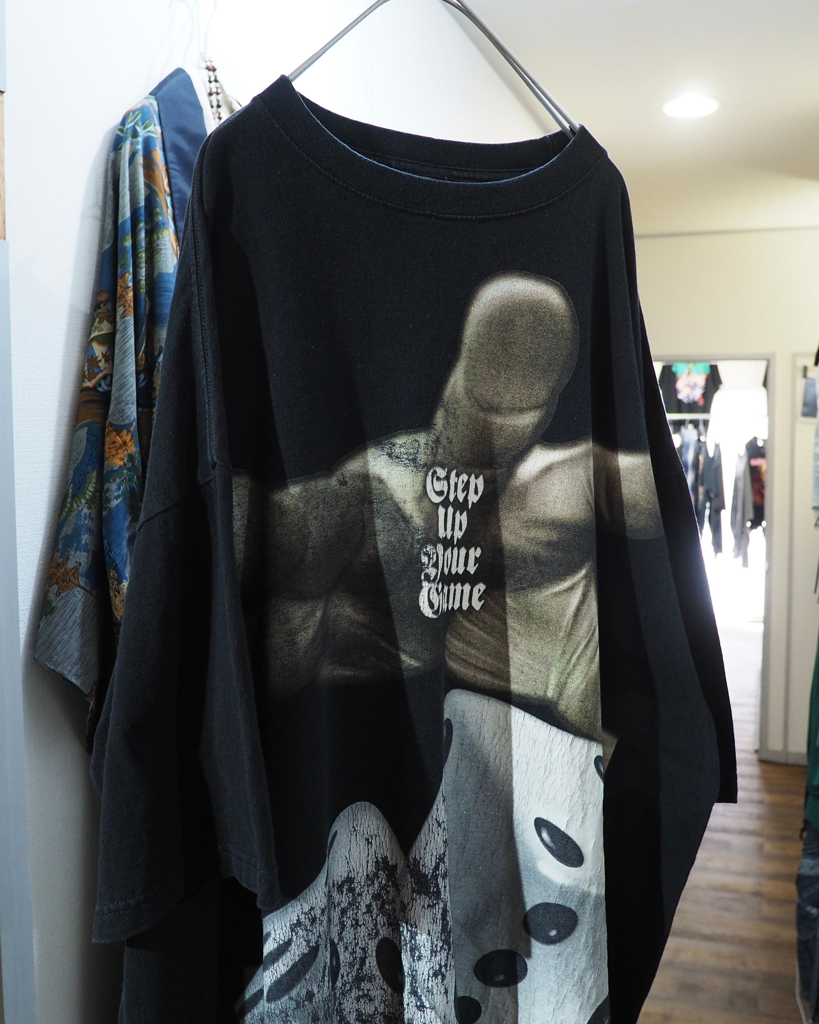 ” Craps - Hand throwing the Dice ” Graphic printed Over silhouette Tee