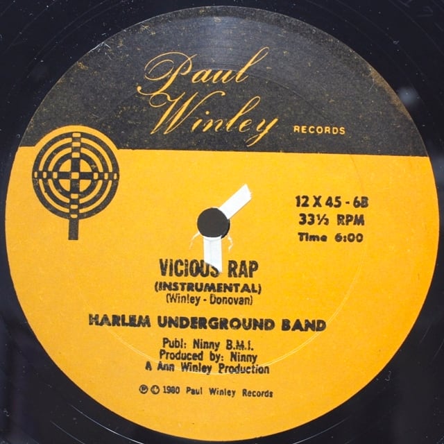 Tanya Winley / Harlem Underground Band / Vicious Rap [12X45-6] - 画像3