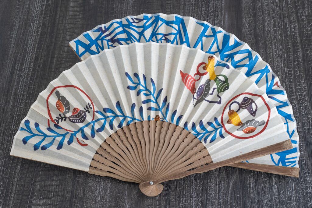辰吉丈一郎 扇子 カバー付き カタチキ 扇子 | Dear Okinawa,