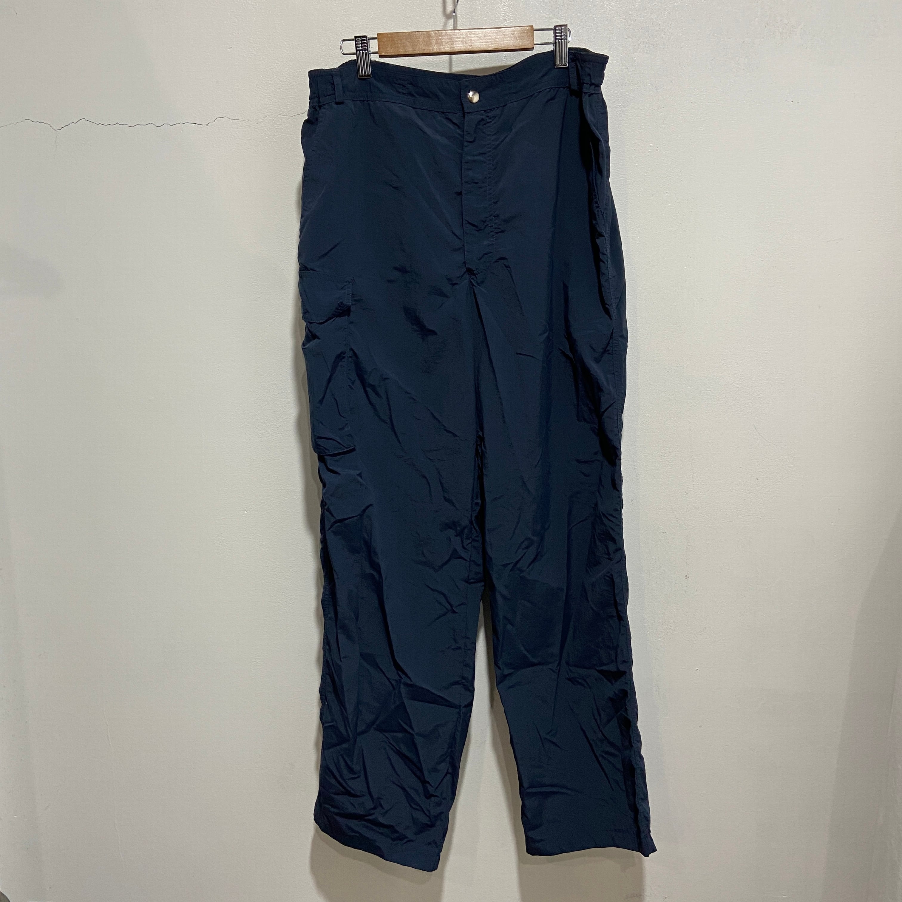 希少  Dickies XL ネイビー カーゴパンツ サイドポケット  レア