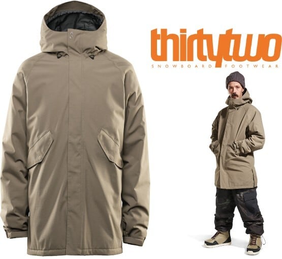 サーティーツー THIRTYTWO LODGER PARKA Bradshaw スノーボード ...