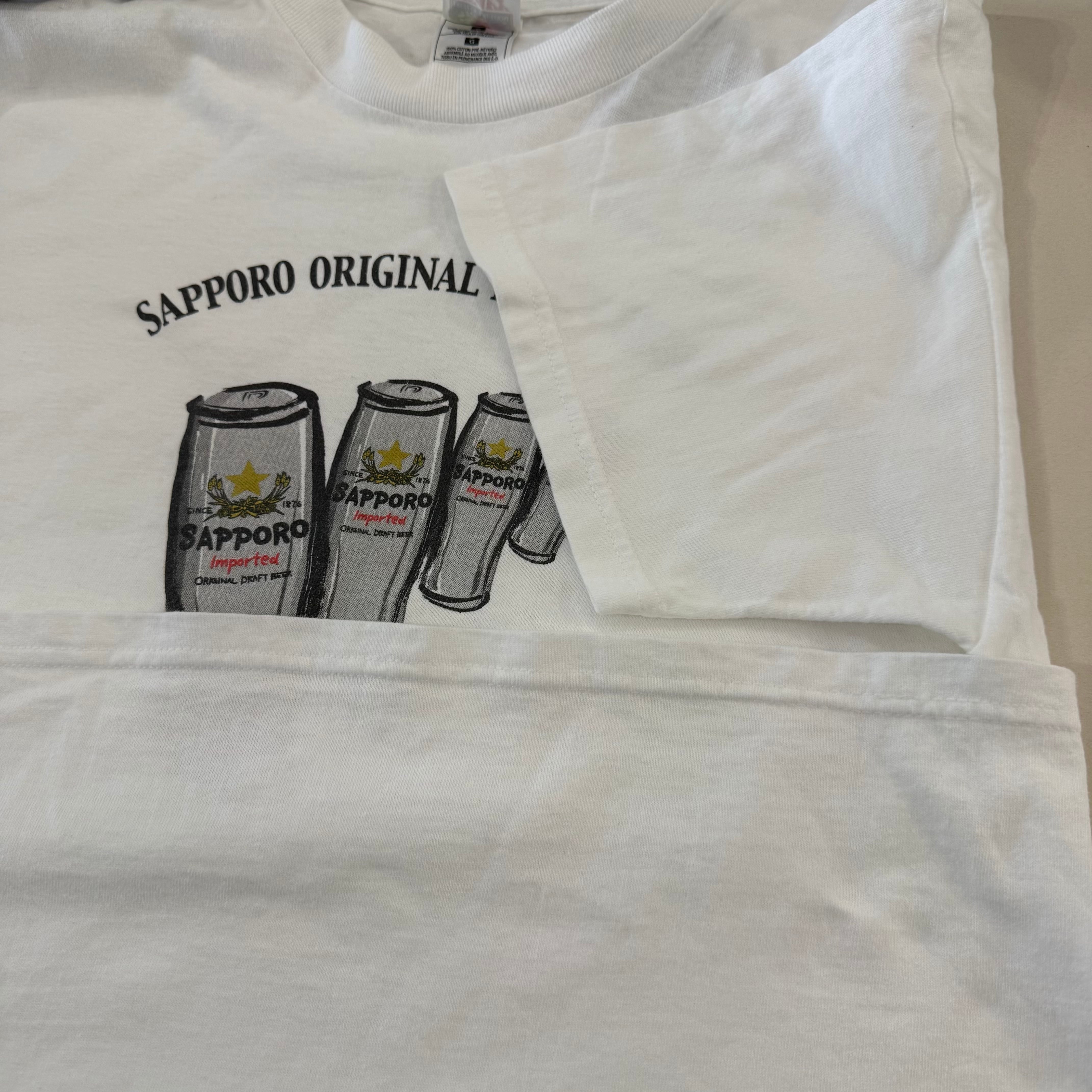 90s SAPPORO BEER T-SHIRT | BerBerJin Yuhodo