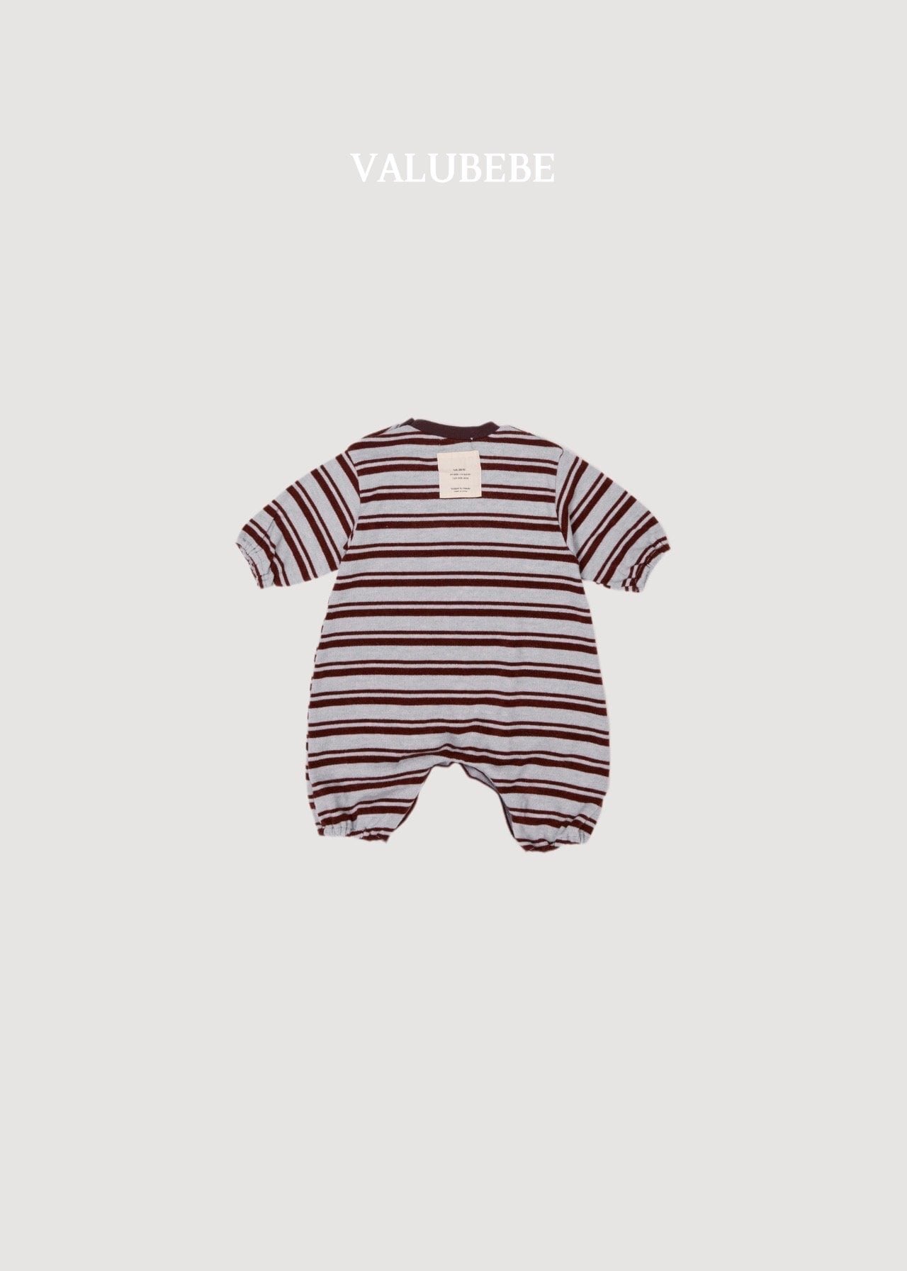 送料無料【予約】/ ホーリーストライプジャンプロンパース / valubebe