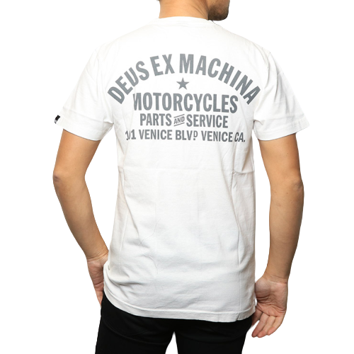 Deus Ex Machina デウス エクス マキナ VENICE ADDRESS S/S TEE 半袖Tシャツ DMW41808CBLACKL