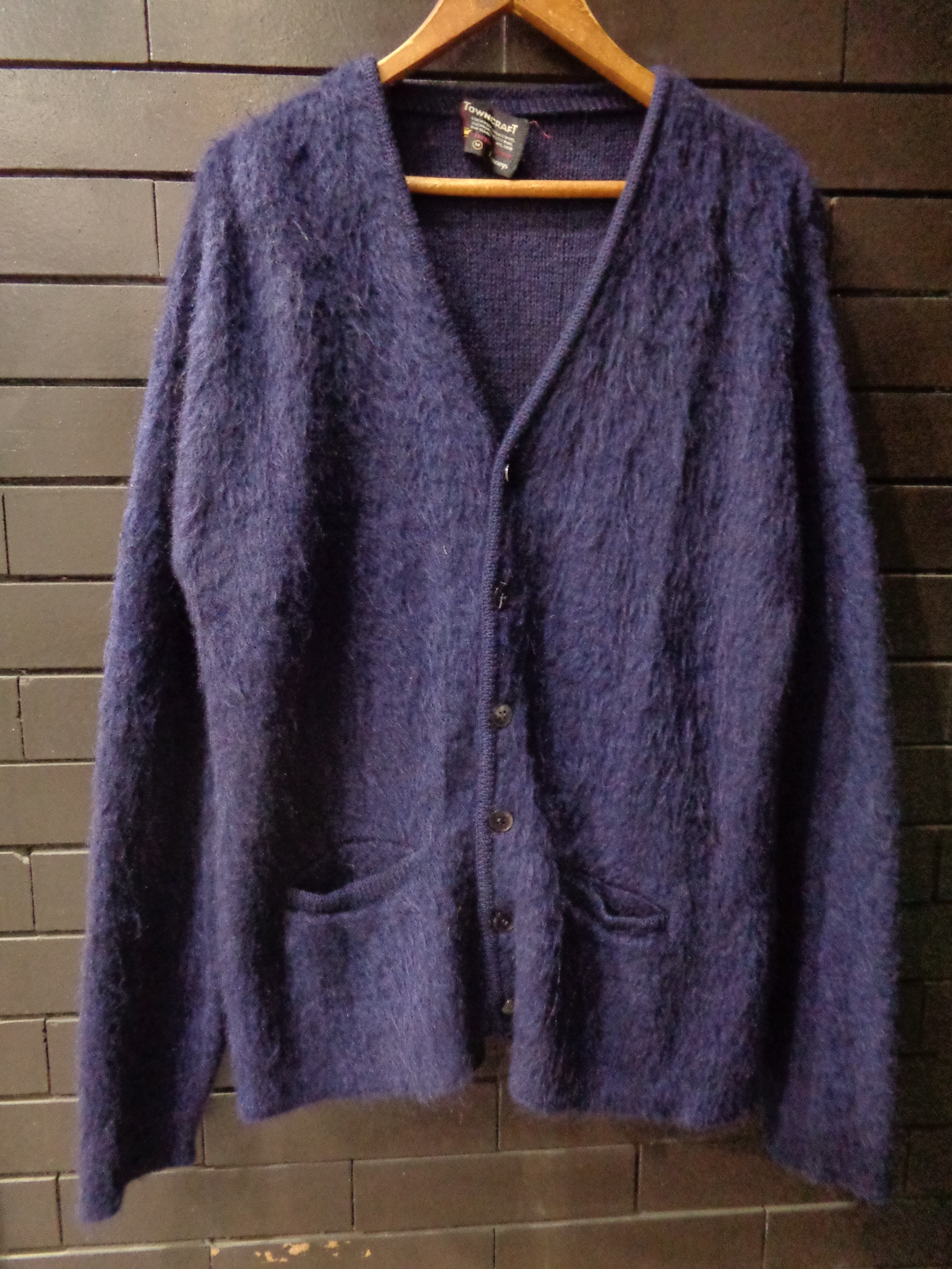 60-70's TOWN CRAFT Mohair Cardigan 60年代 70年代 タウンクラフト 