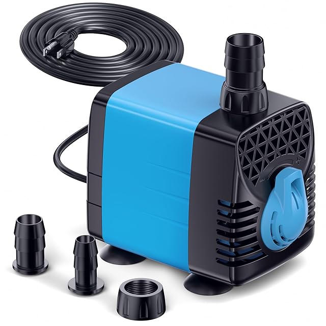 NFESOLAR 水中ポンプ 吐出量800L/H 最大揚程1.5M ミニポンプ 給水