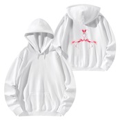 Unisex Front & Back Printing Cotton Hoodie 4806