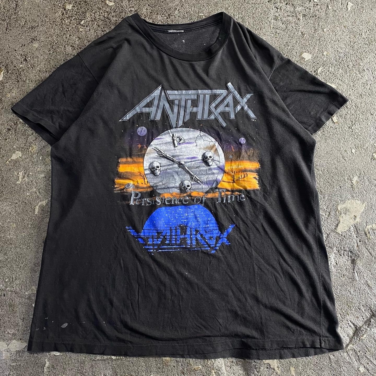 90s ANTHRAX T-shirt | What’z up powered by BASE