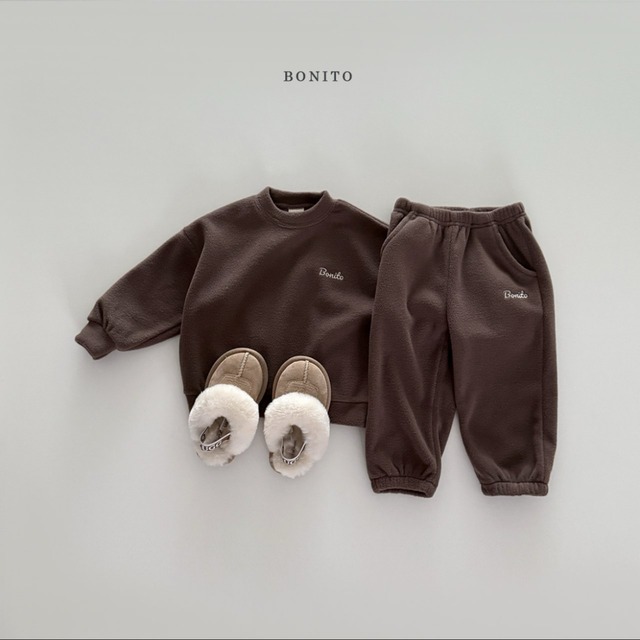 《予約》BONITO ¨ fleece top and bottom set up