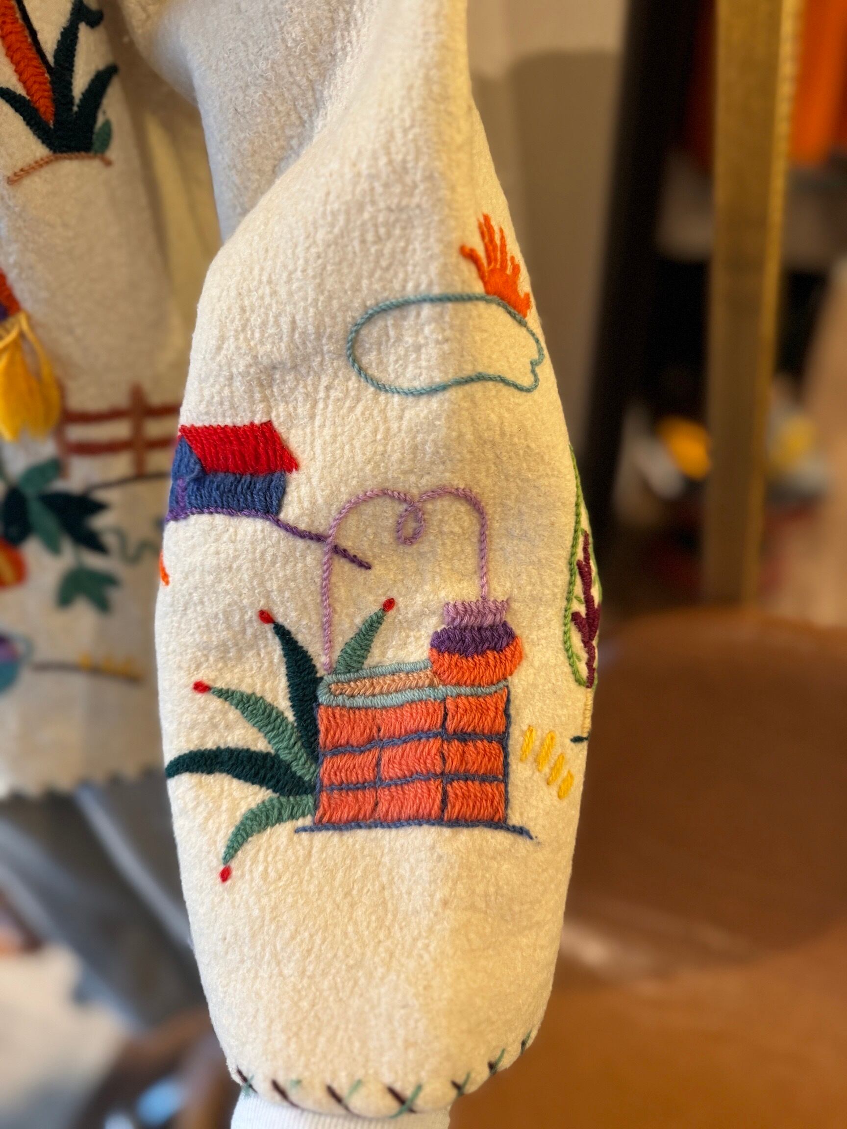 60's メキシカン刺繍ジャケット | DROOMTUIN_VINTAGE