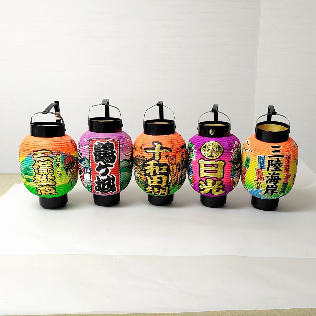ご当地提灯・ミニ提灯・ちょうちん・32個セット・No.230205-17・梱包 