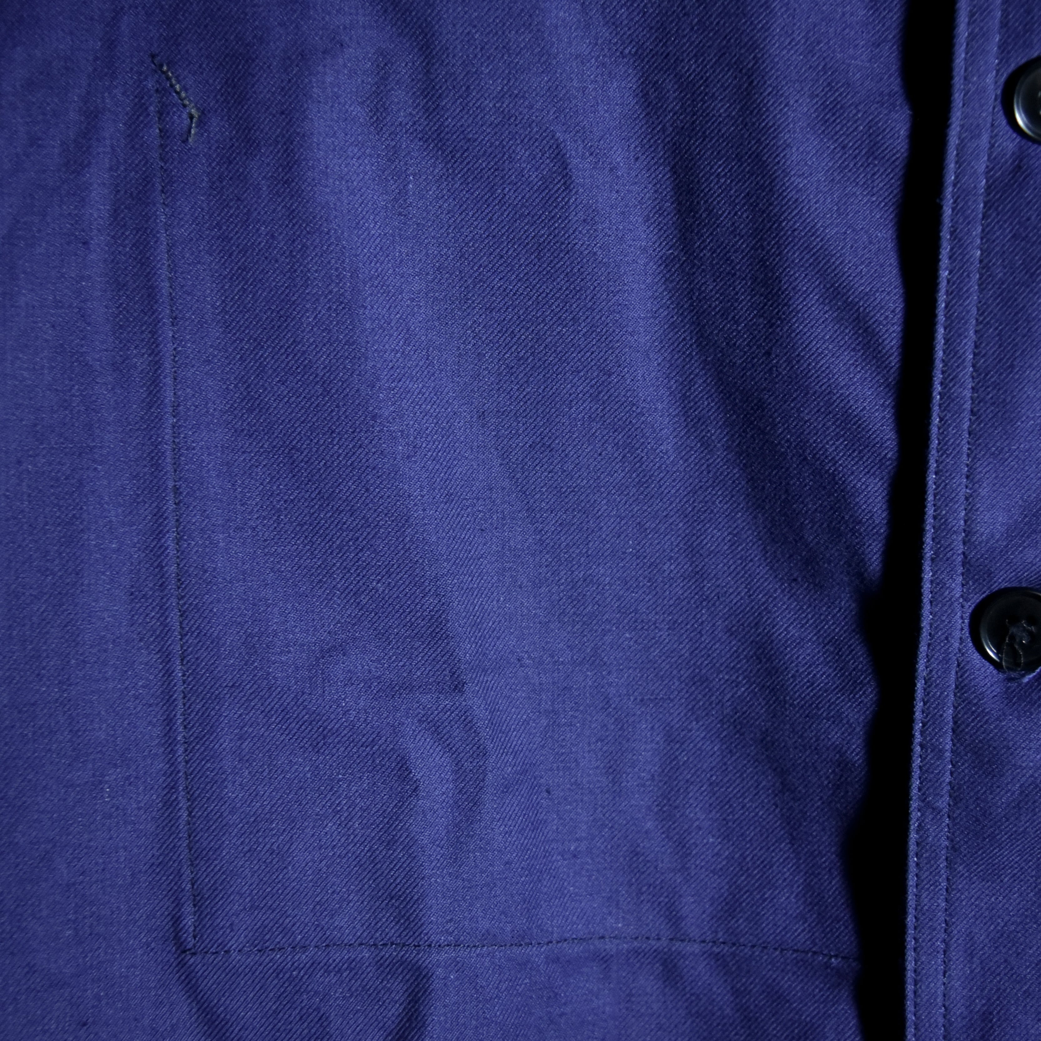 DEAD STOCK】60s French Army Work Twill Jacket Coverall フランス軍