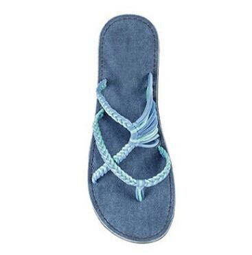 【新作】【送料無料】 2019夏ヨーロッパとアメリカの厚底編組ロープクリップフットeignトレード大型ビーチシューズサンダルとスリッパウィッシュアマゾンセール-アリババ 靴 ミュール 大きめサイズ サマー 夏物 ヨーロピアン 10b736198317648