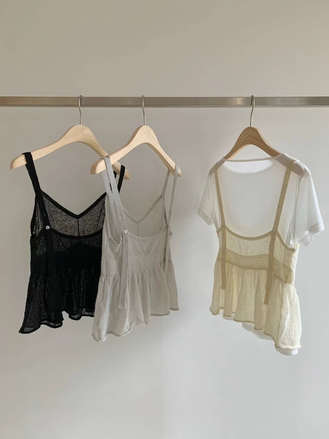 (予約) LIFFEY / Irene bustier 3color