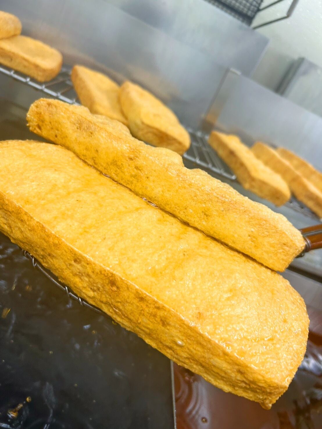 極厚手あげ（木箱1つに2枚入り） | 豆腐の取り寄せ・通販は京都 上田