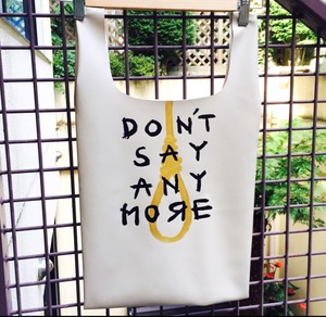 Original paint leather bag/beige[DON'T SAY ANYMORE]