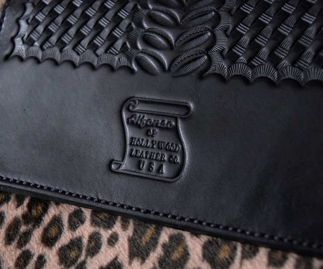 ALFONSO'S  OF HOLLYWOOD LEATHER TRUCKER WALLET