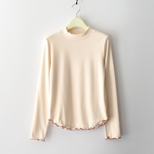 KELEN ケレン PIS HIGH NECK TOPS LKL23FBL2065