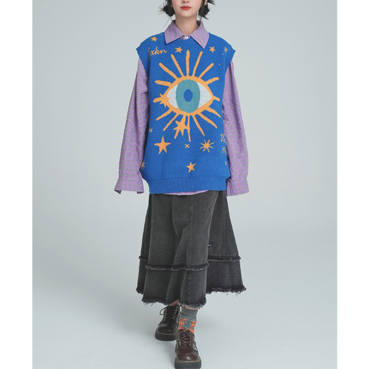 オラクルアイ　ニットべスト　M24138