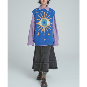 オラクルアイ　ニットべスト　M24138