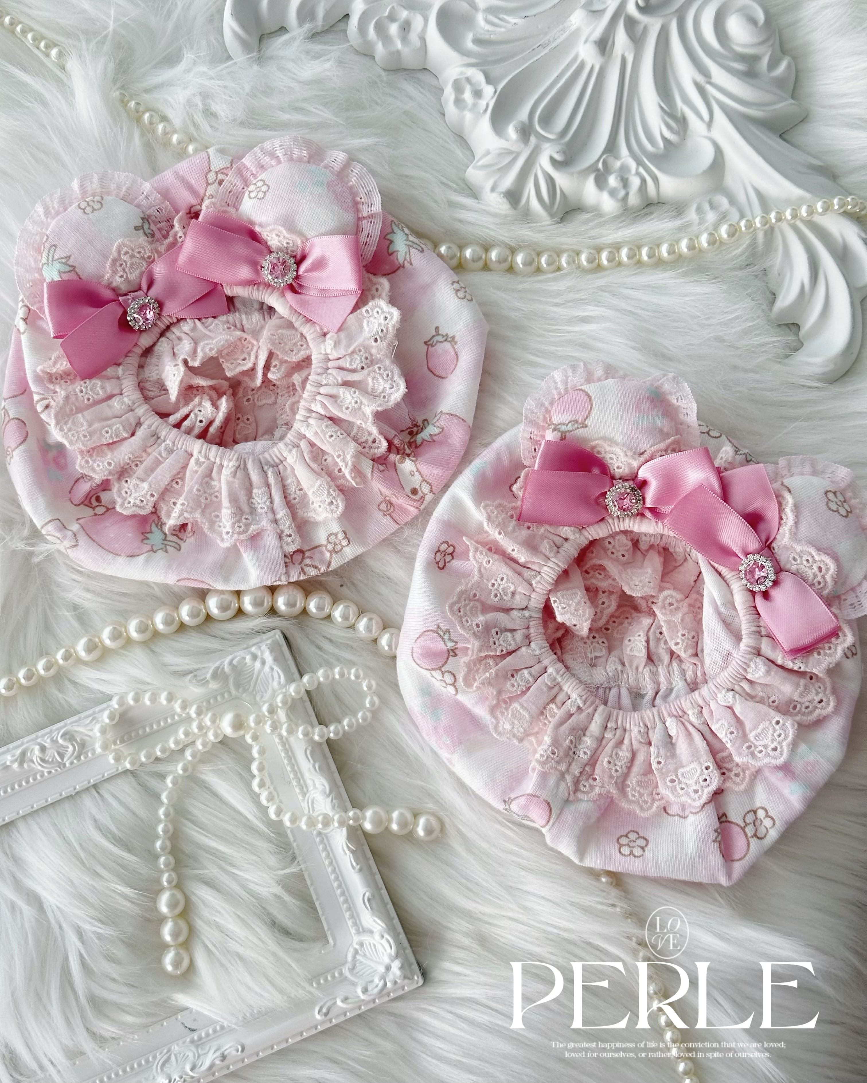 Baby pinkくまみみ♡スヌード