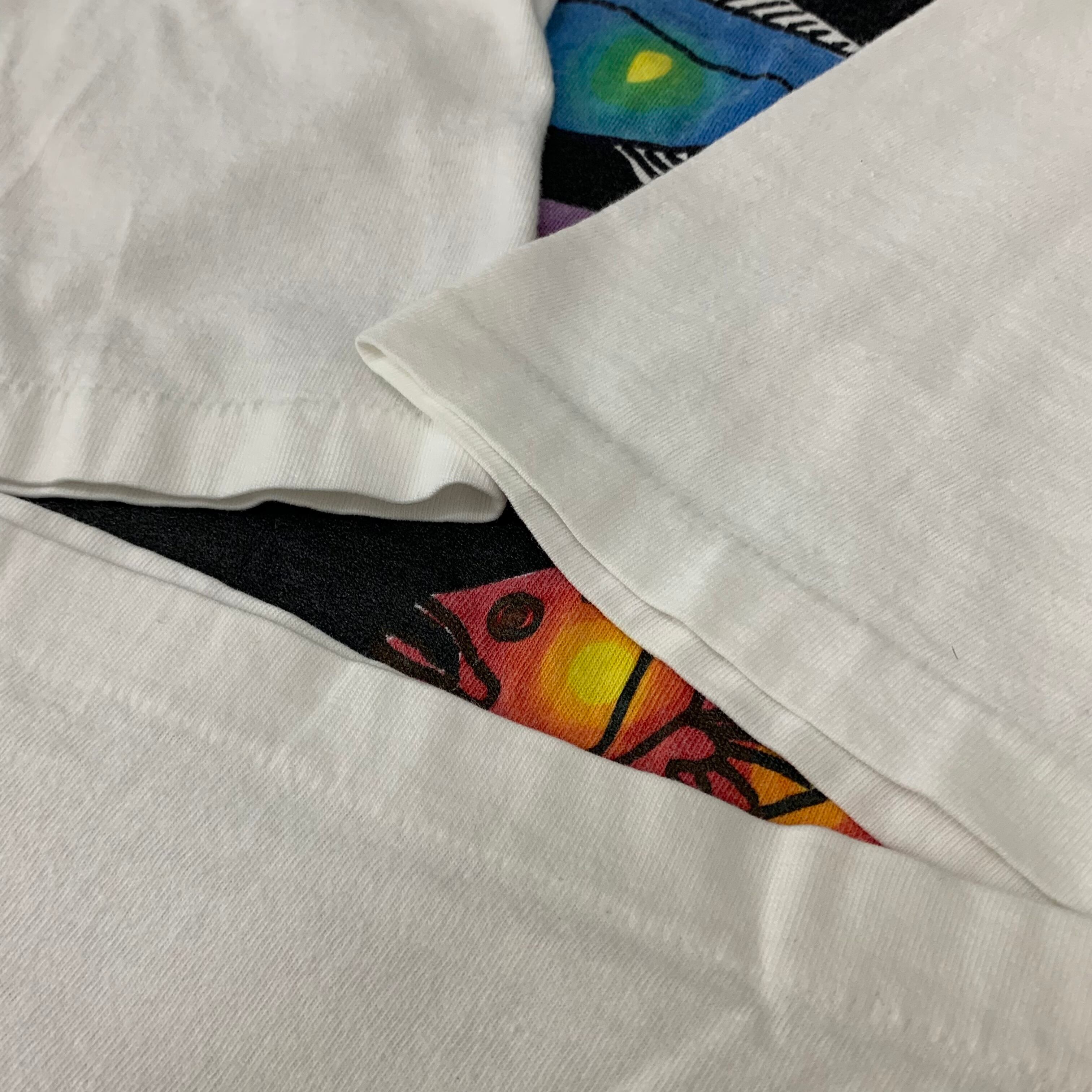 USA製 90s アートTシャツ アート ビンテージ シングルステッチ